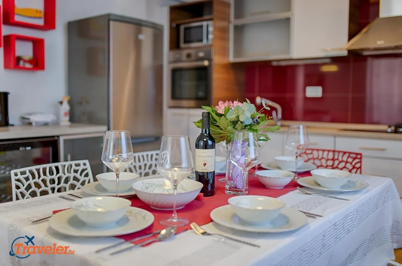 New Villa With Swimming Pool, Olive Grove And Sea View By Traveler Tourist Agency Krk Id 2201 Brzac 0*,  Kroatien