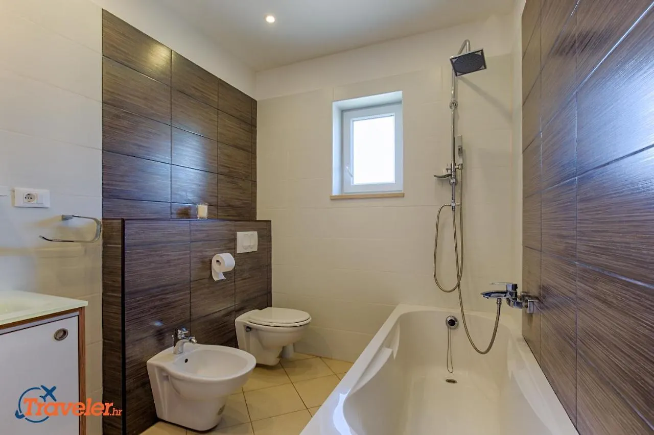 New Villa With Swimming Pool, Olive Grove And Sea View By Traveler Tourist Agency Krk Id 2201 Brzac 0*,  Kroatien