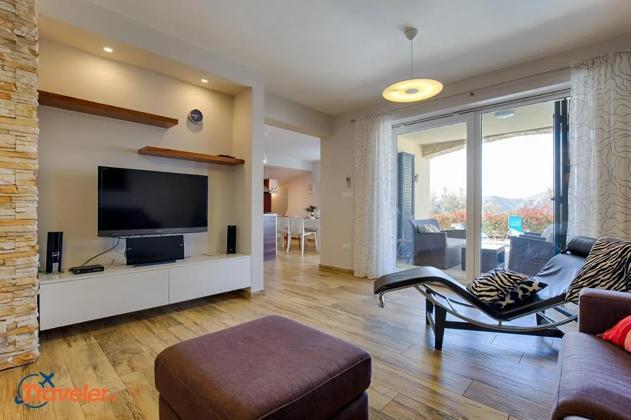 New Villa With Swimming Pool, Olive Grove And Sea View By Traveler Tourist Agency Krk Id 2201 Brzac