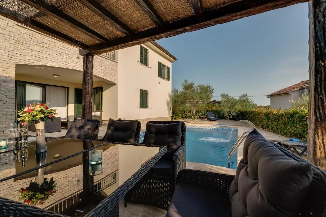 New Villa With Swimming Pool, Olive Grove And Sea View By Traveler Tourist Agency Krk Id 2201 Brzac