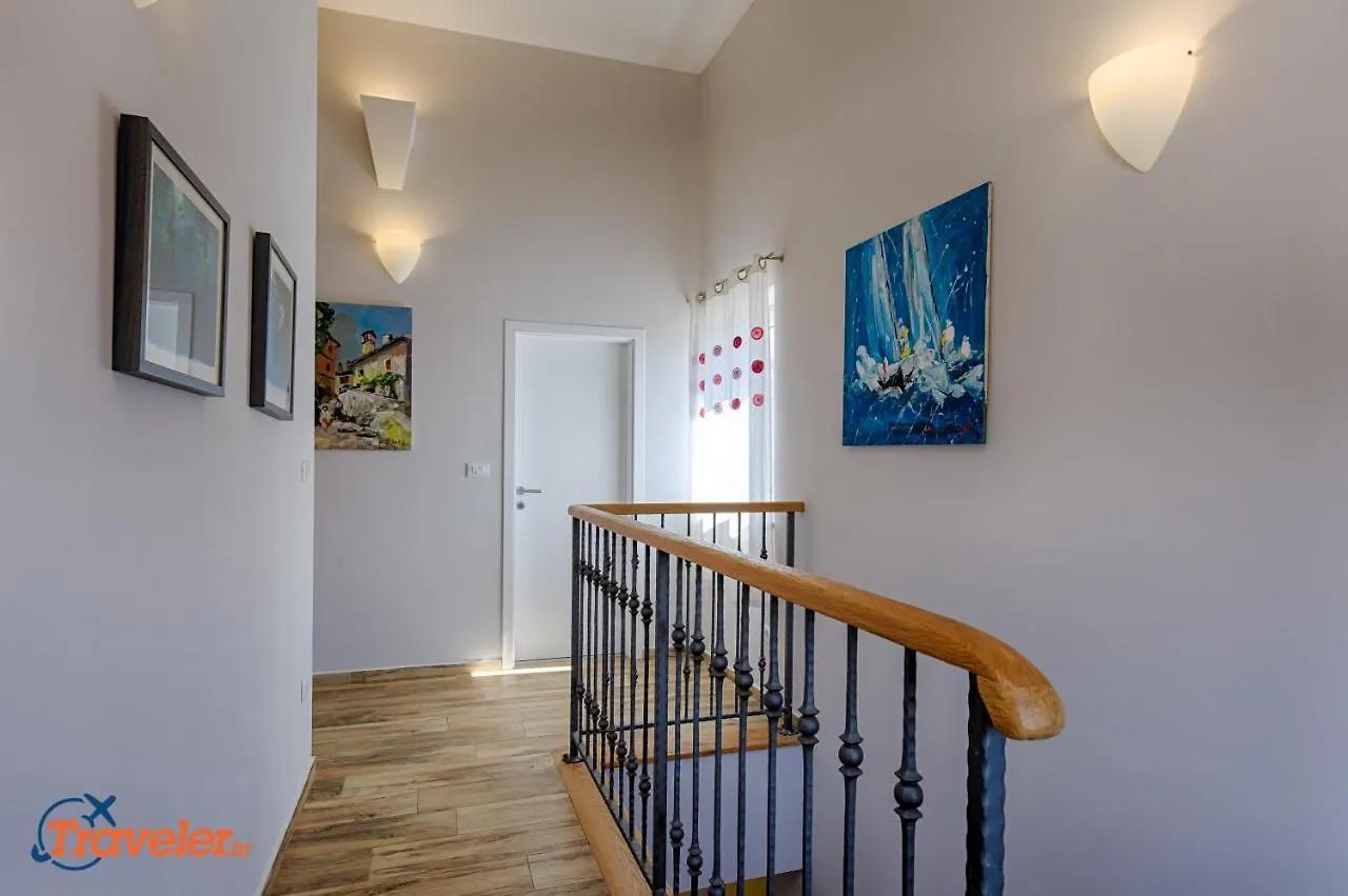 New Villa With Swimming Pool, Olive Grove And Sea View By Traveler Tourist Agency Krk Id 2201 Brzac Croácia